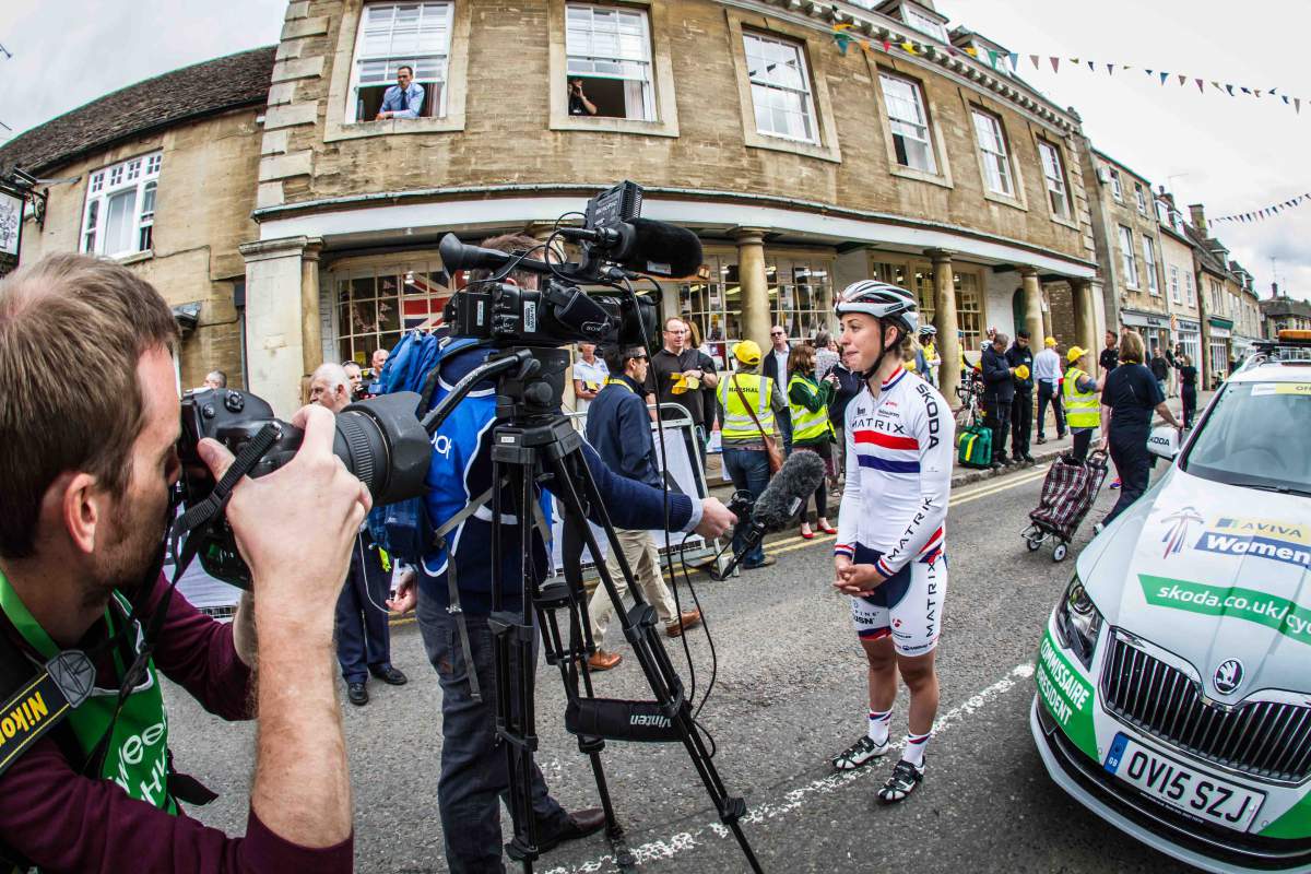 Laura Trott Matrix Pro Cycling TV Interview