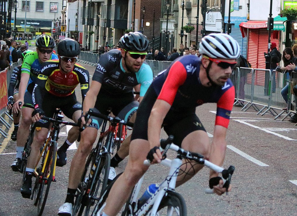 Team Wiggins at the Croydon stage, Pearl Izumi Crit Series
