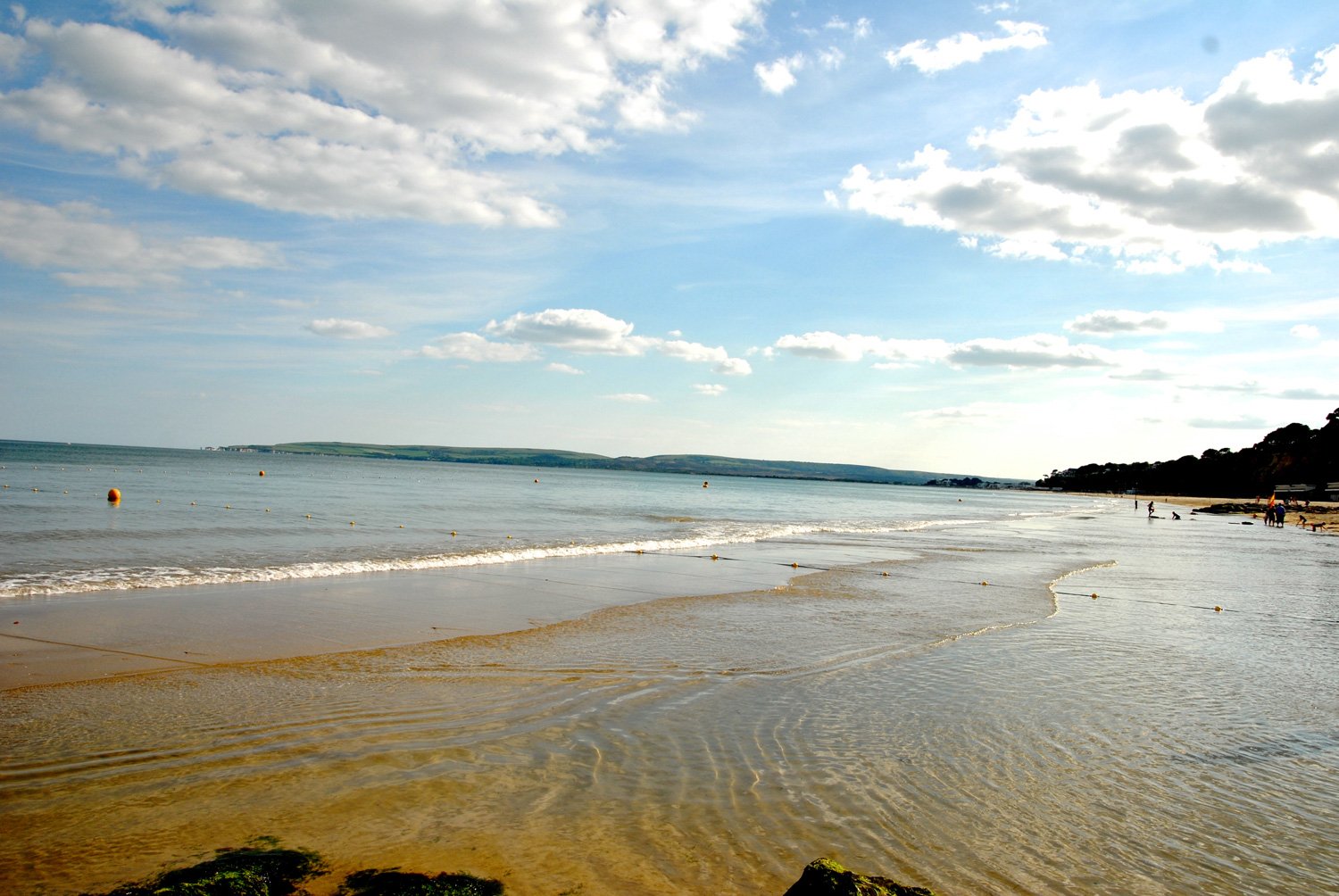 Sandbanks Beach Poole Sea Swim