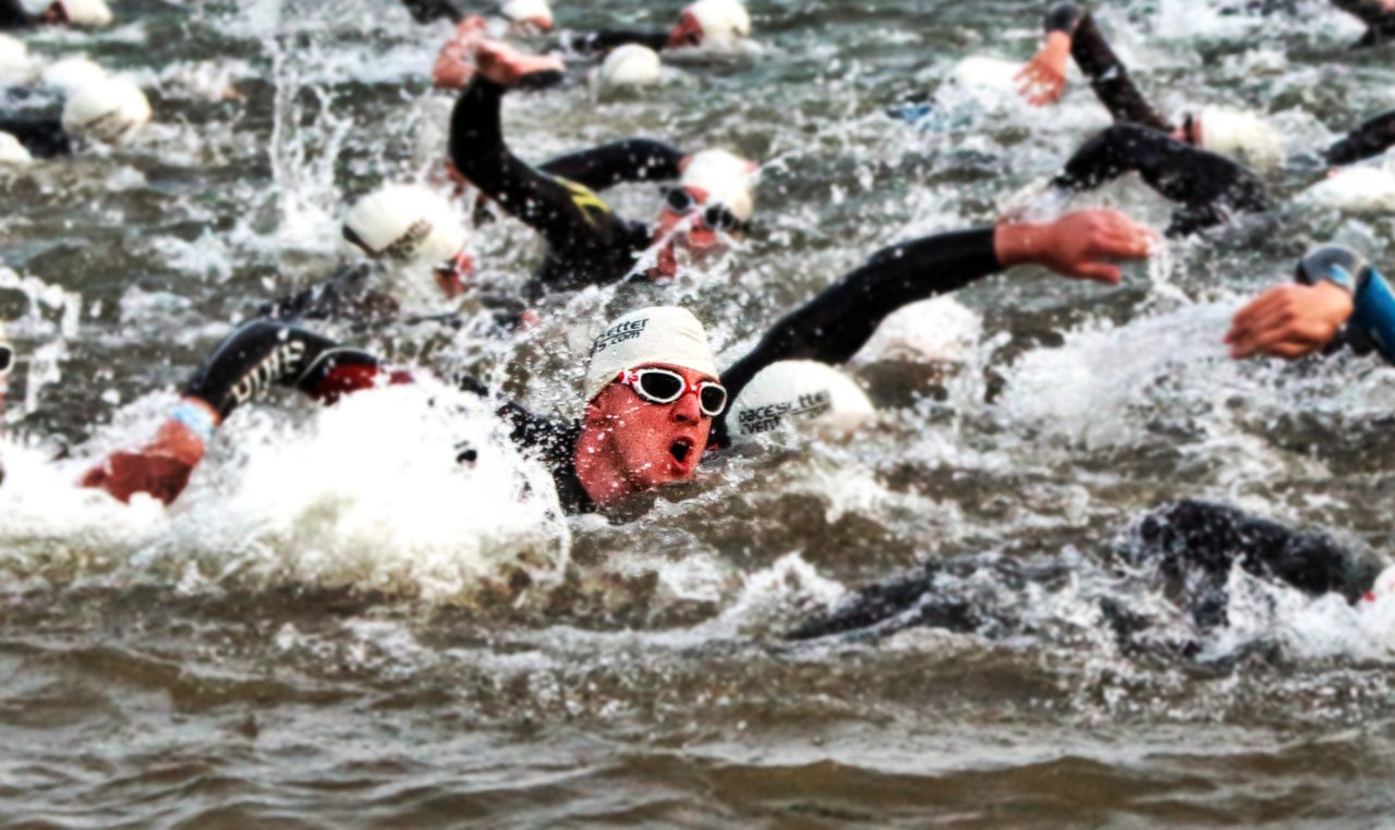 Vitruvian Triathlon, What Makes a Good Race Great - Swimming Photo