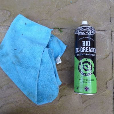 Removing Decals and Stickers from a Road Bike
