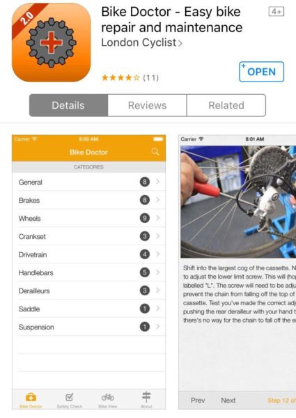 5 Useful Apps for Cyclists - Bike Doctor