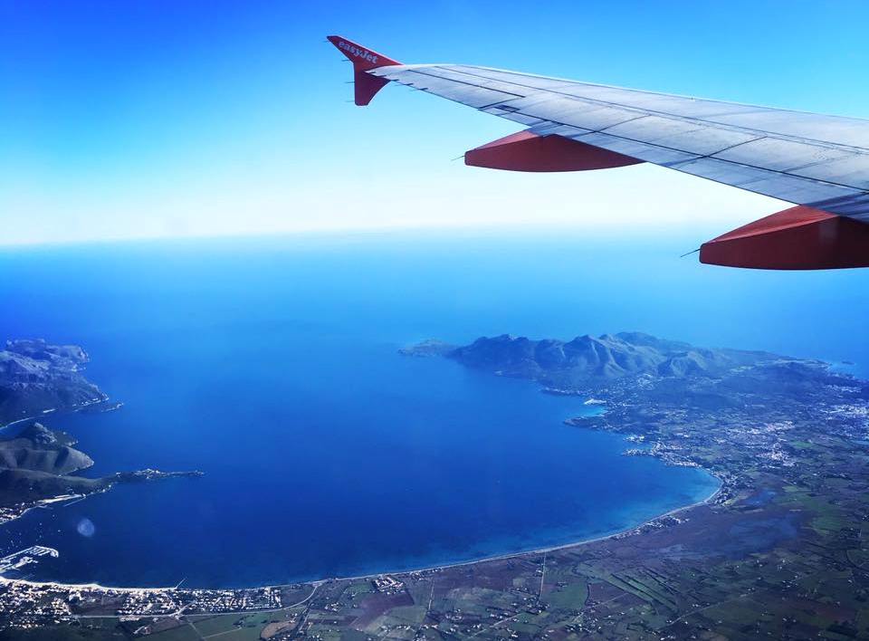 Are winter training holidays worth the money? Plane wing overlooking the sea