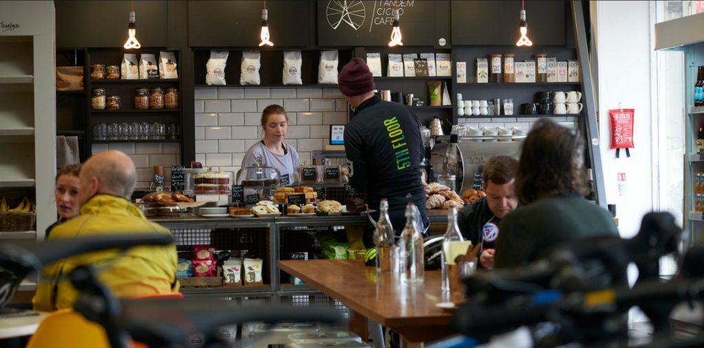 Cycling coffee