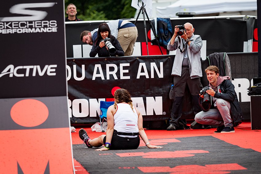 TEAM lucy gossgae Ironman 70.3 Staffordshire emma on bum