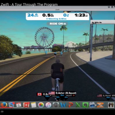 A Tour Through Zwift – Menus, Shortcuts and Power Ups