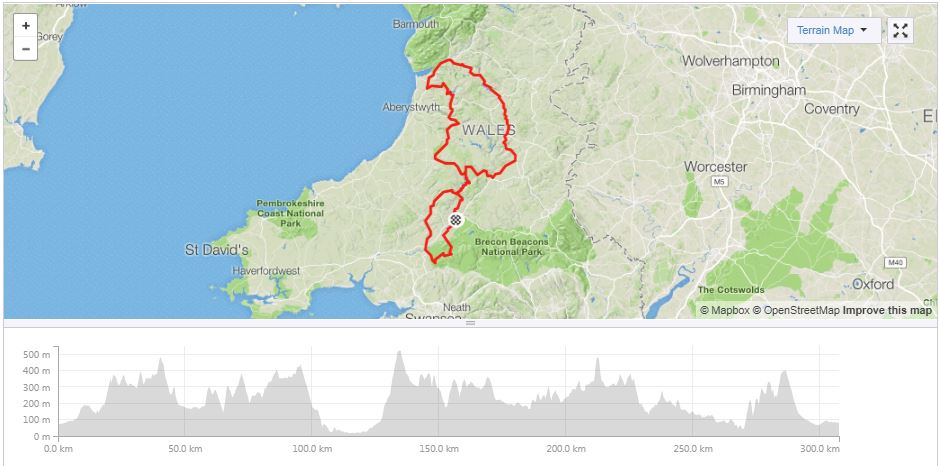 wales monster cycling route strava