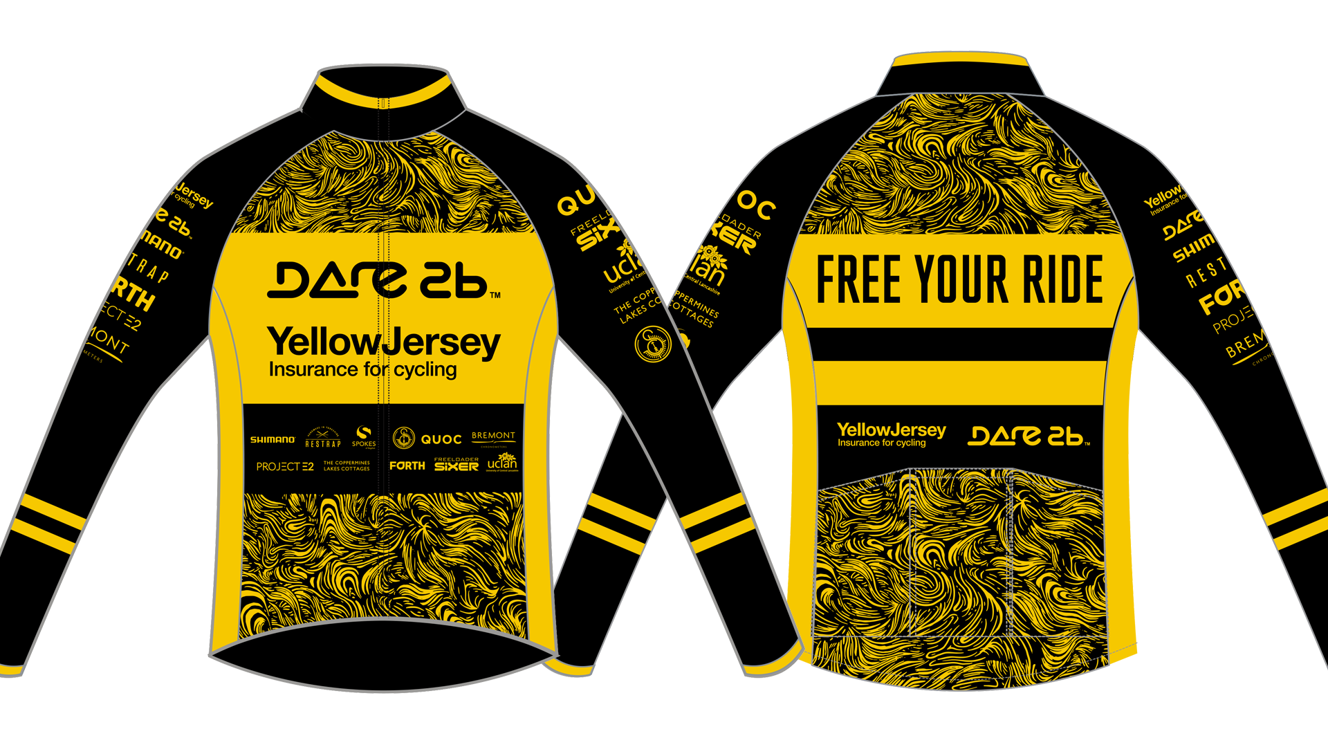 Sean Conway record attempt jersey final design 