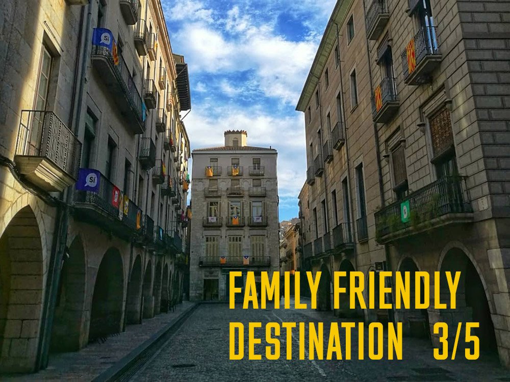 Cycling in Girona family friendly