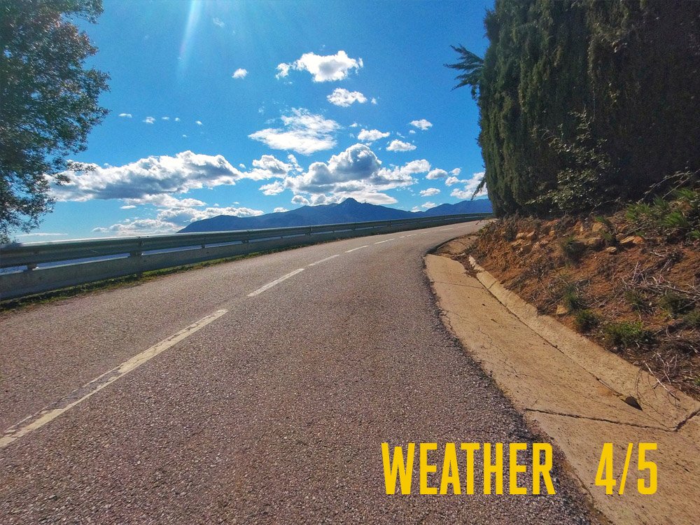 Cycling in Girona Bike weather