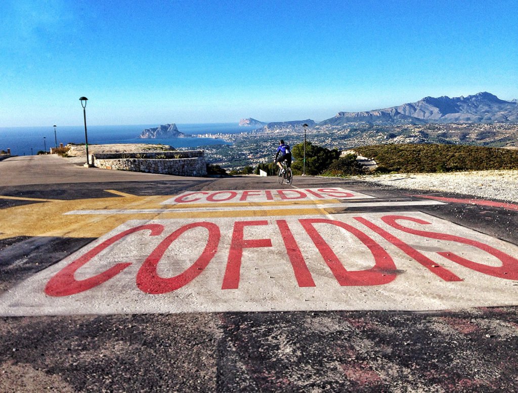 cumbre del sol Cycling holidays in Javea, SPain