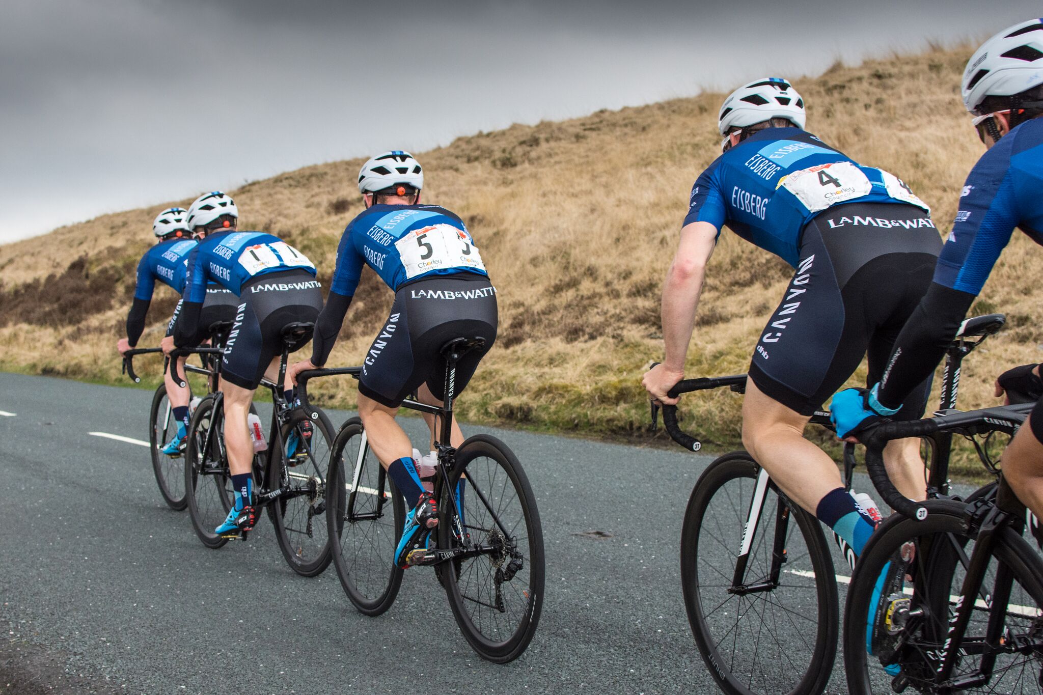 Canyon Eisberg at the Tour de Yorkshire continental bicycle racing 1