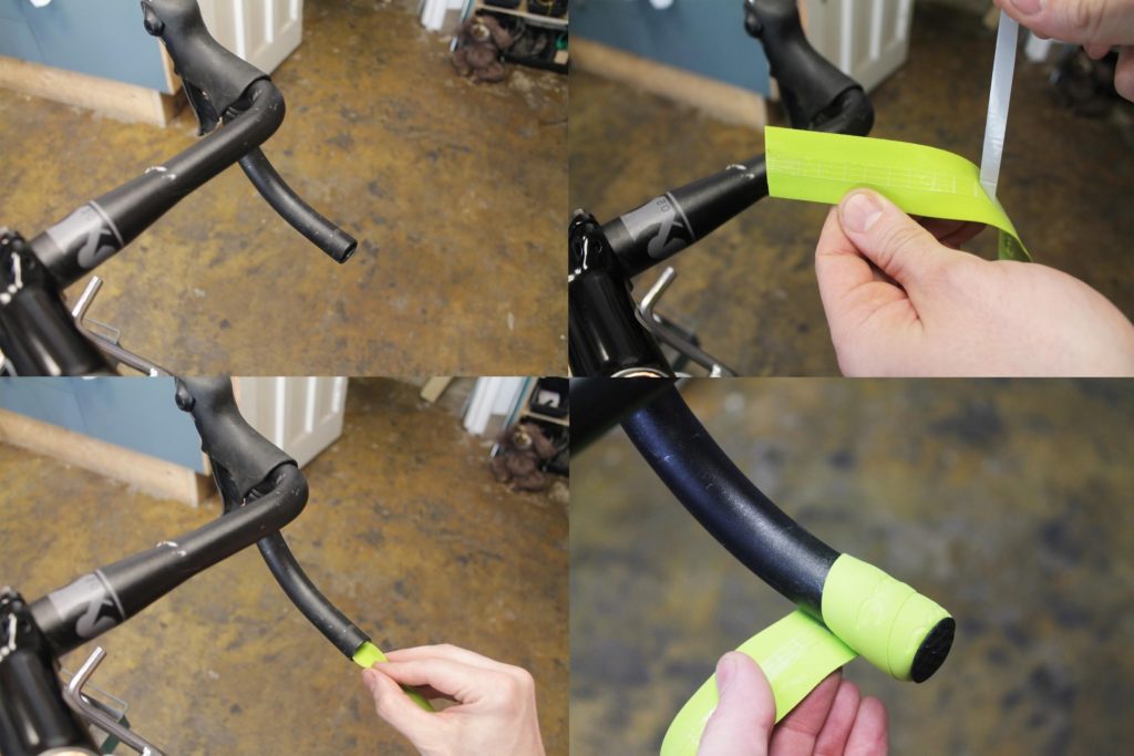 How to wrap bicycle bar tape cycling 