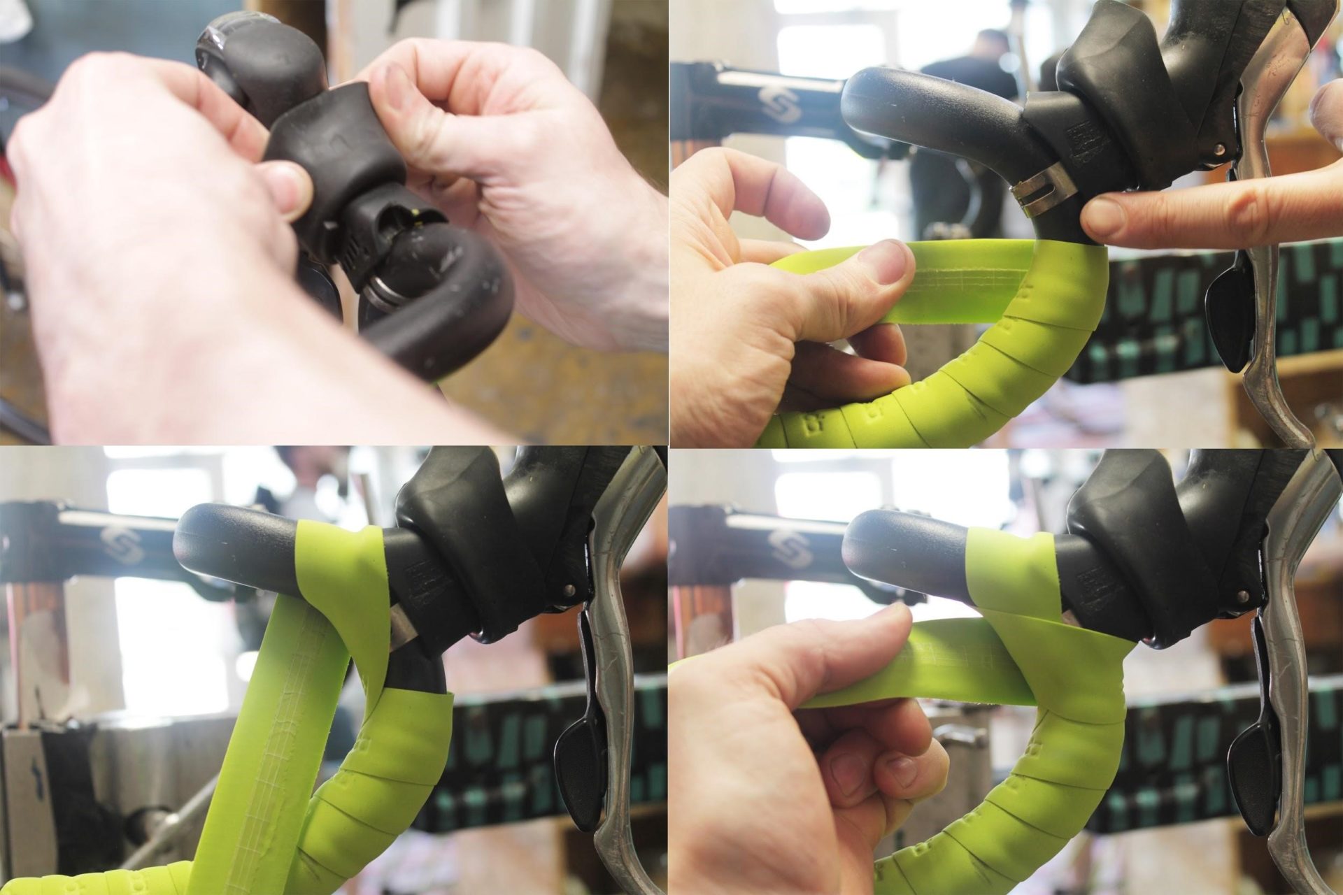 How to wrap bicycle bar tape for cycling