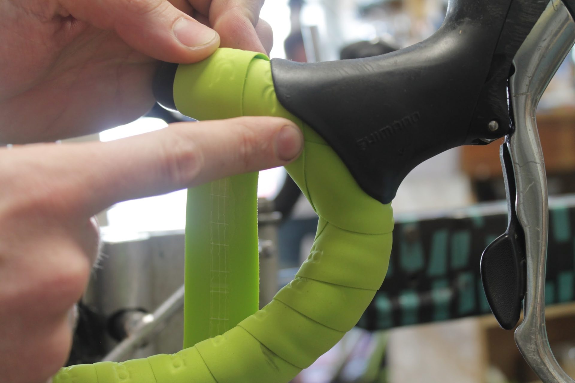 How to wrap bicycle bar tape for cycling
