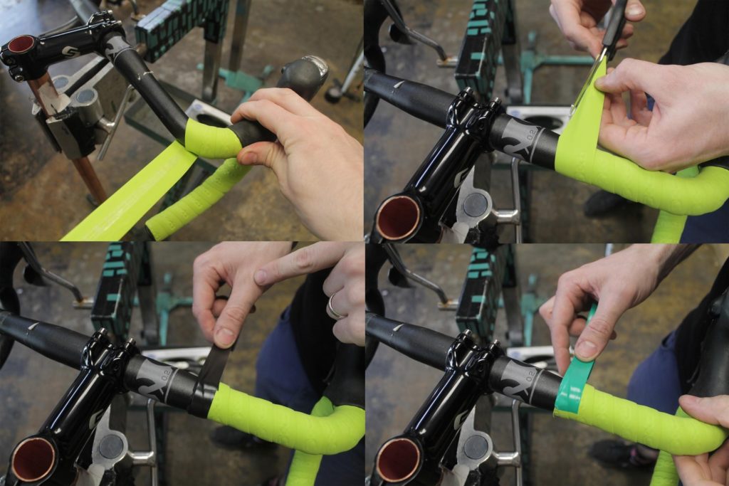 How to wrap bicycle bar tape cycling 