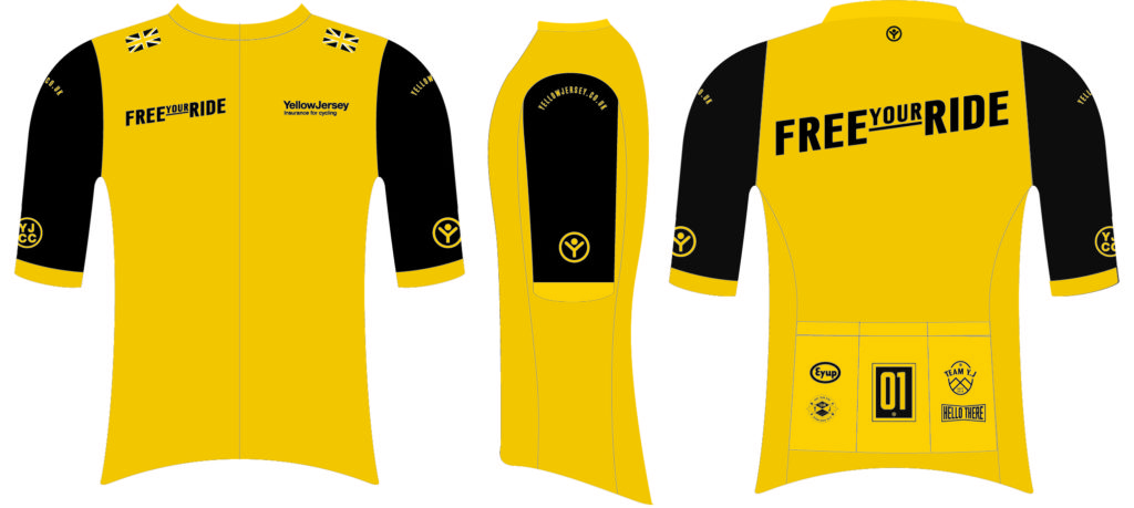 Yellow Jersey cycling jersey