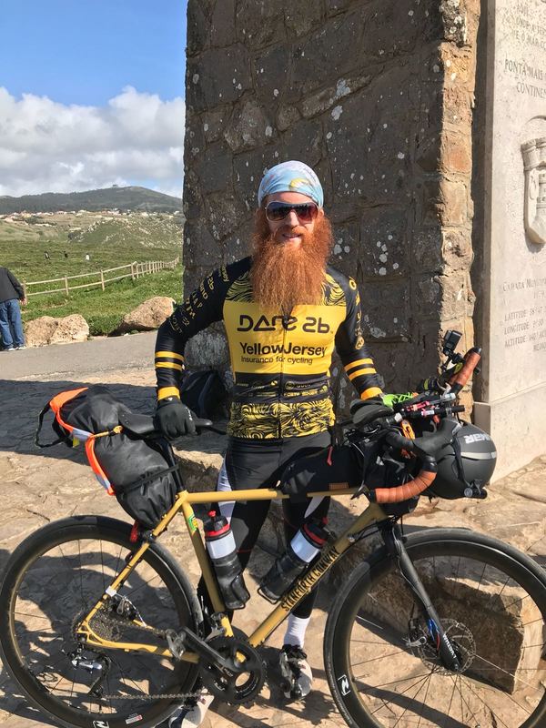 Meet the man who says "hell yes!" to adventure - Sean Conway at the start of his world record attempt