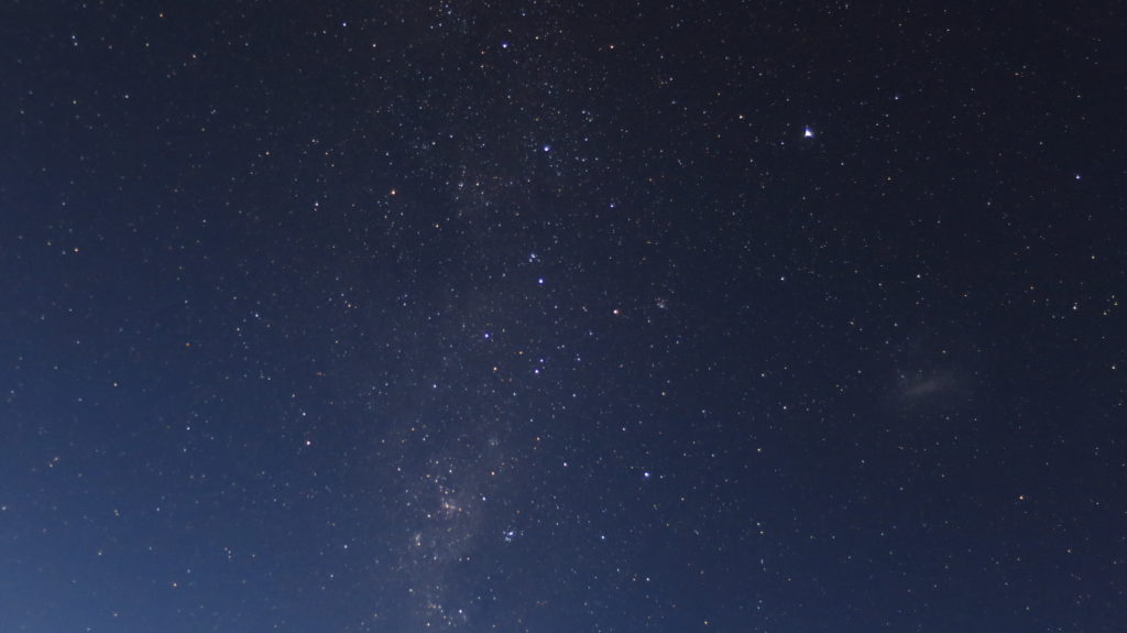 Atacama desert stars. Cycling in Chile