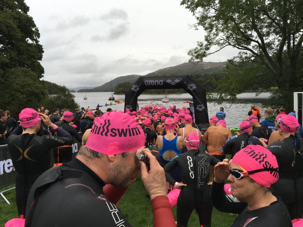 Chillswim swimmers, Coniston Water