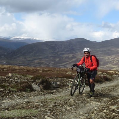 Cycling the Monega Pass: Bikepacking the highest road in Scotland
