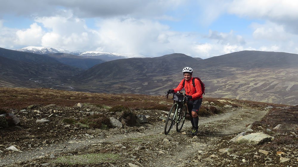 Cycling the Monega Pass - Bikepacking the highest road in Scotland 1