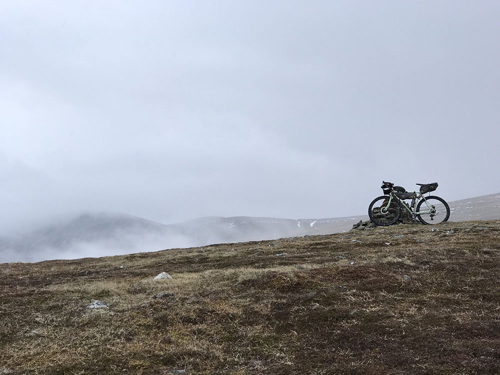 Cycling the Monega Pass - Bikepacking the highest road in Scotland 16