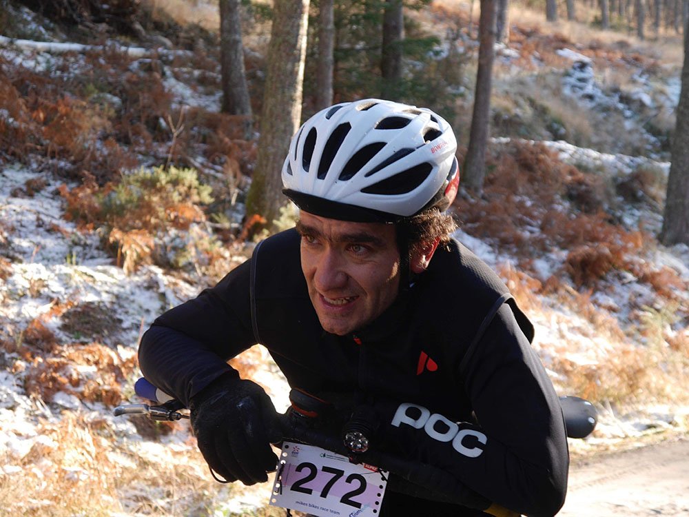 Markus takes part in the Strathpuffer mountain bike event