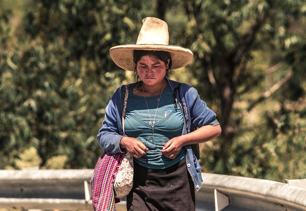 Cycling in Peru - Local resident 