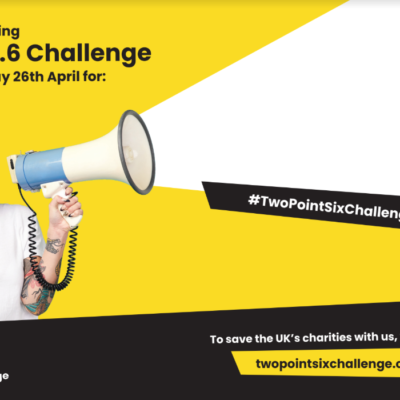 Join the 2.6 Challenge to help the UK’s charities