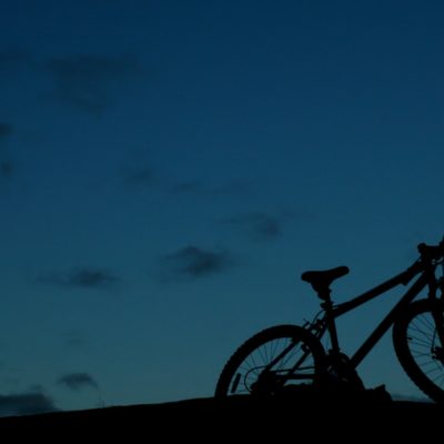 Off-road cycling in the dark – how to stay safe.