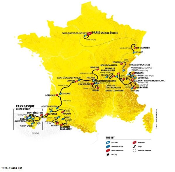 yellow jersey tour de france 2023