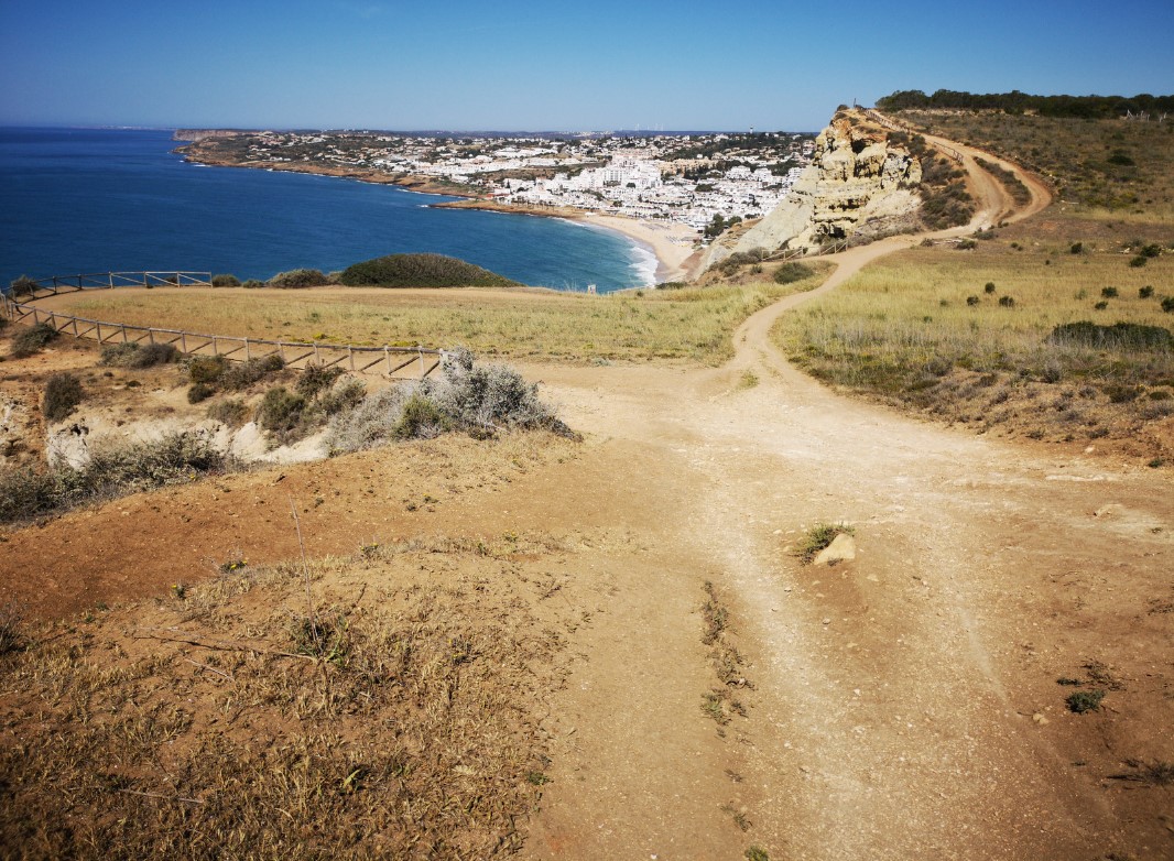 The Algarve coastline