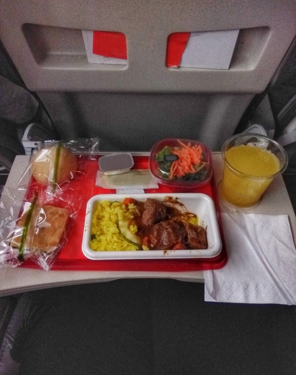 airline food