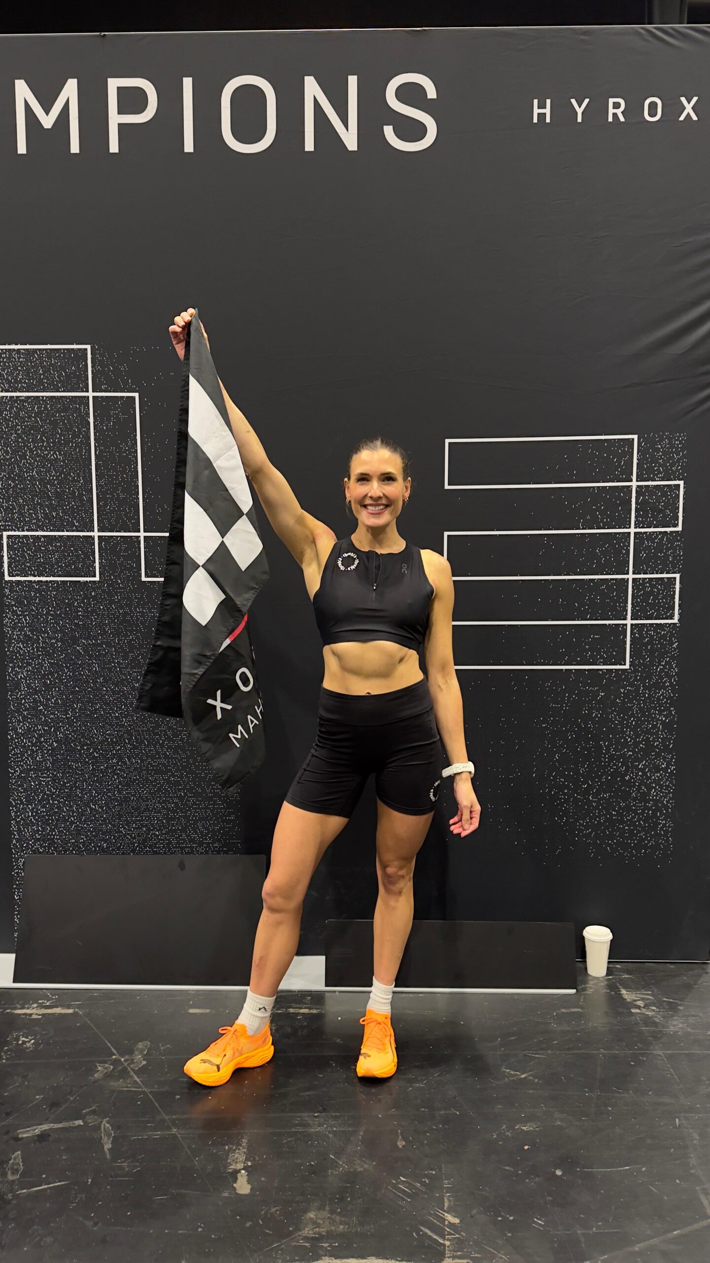 Kate Hutchinson Hyrox podium