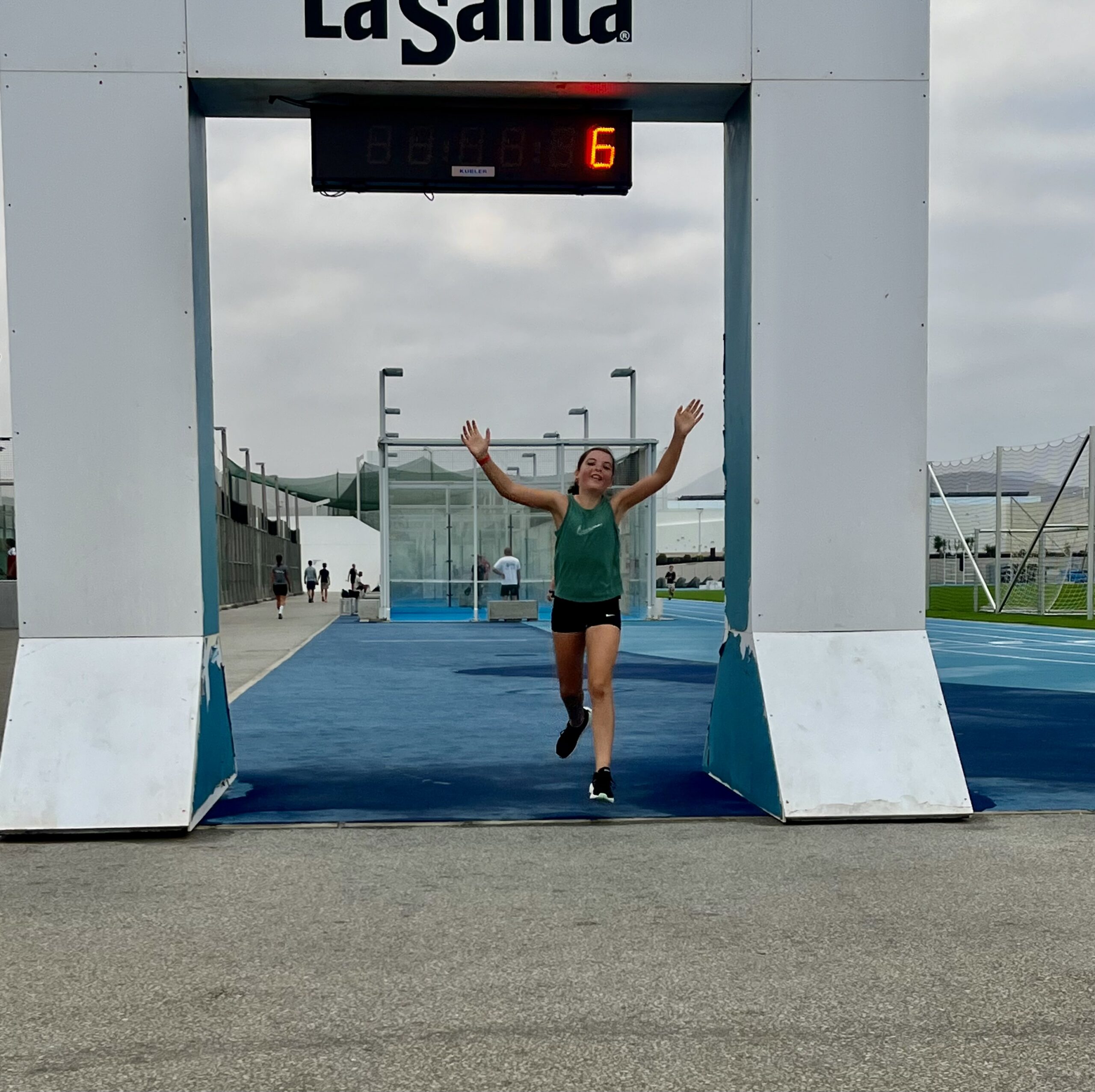 Family aquathlon at Club La Santa sports resort in Lanzarote