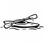 Kayak and canoe travel insurance icon